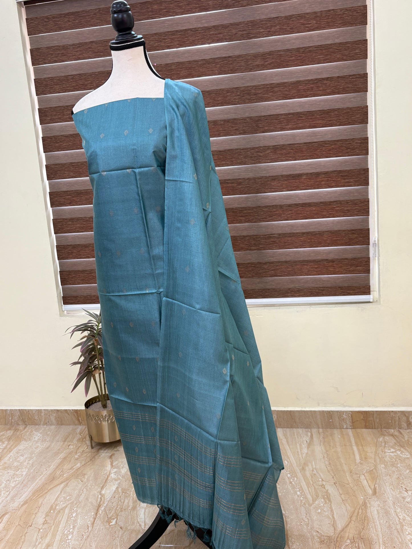 Tussar silk set