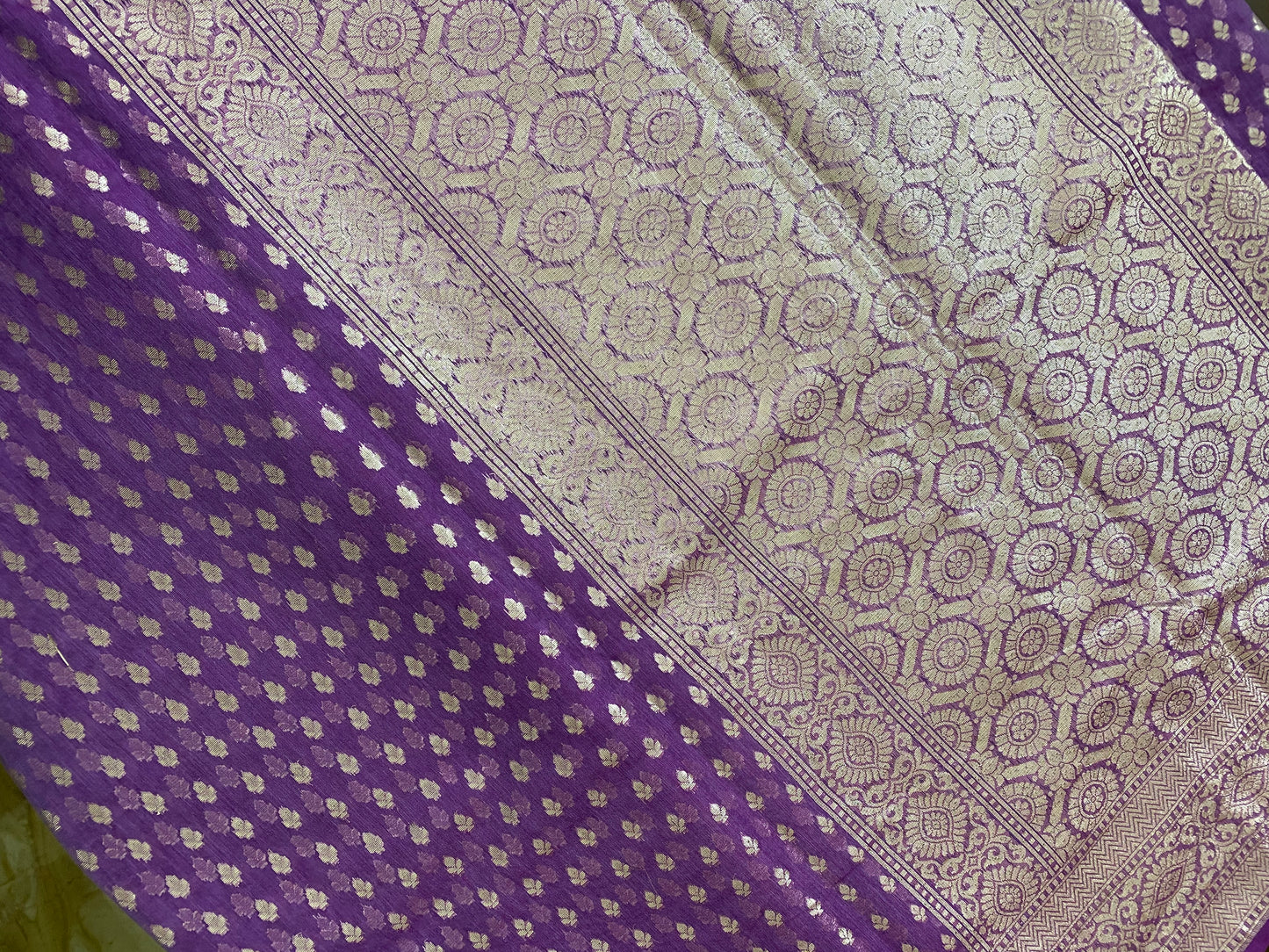 Semi Tussar saree