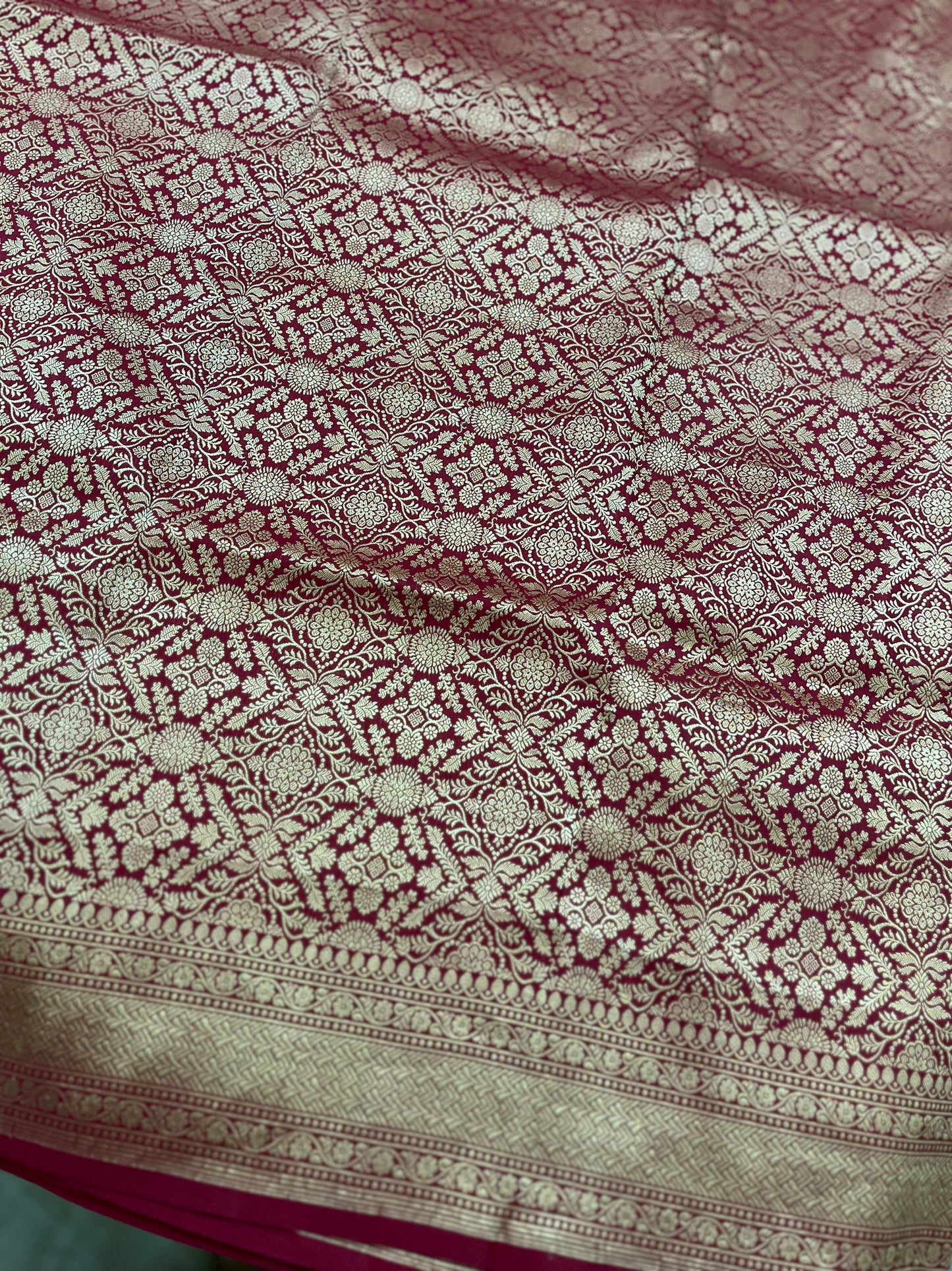Kathan silk Banarasi saree
