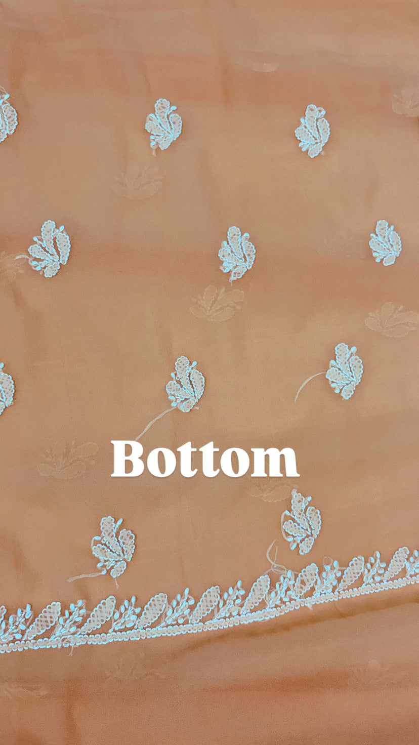 Chikankari set