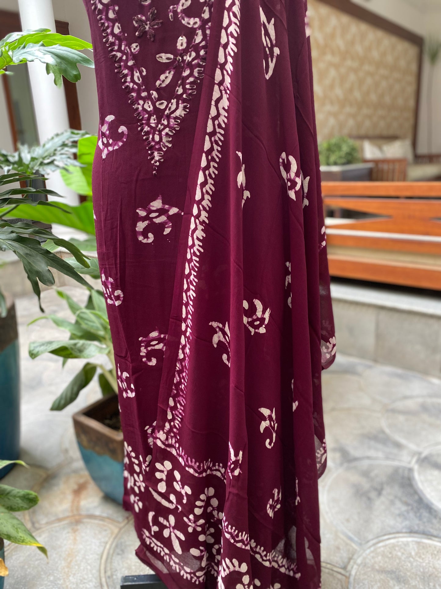 PA-E-129 Georgette Batik