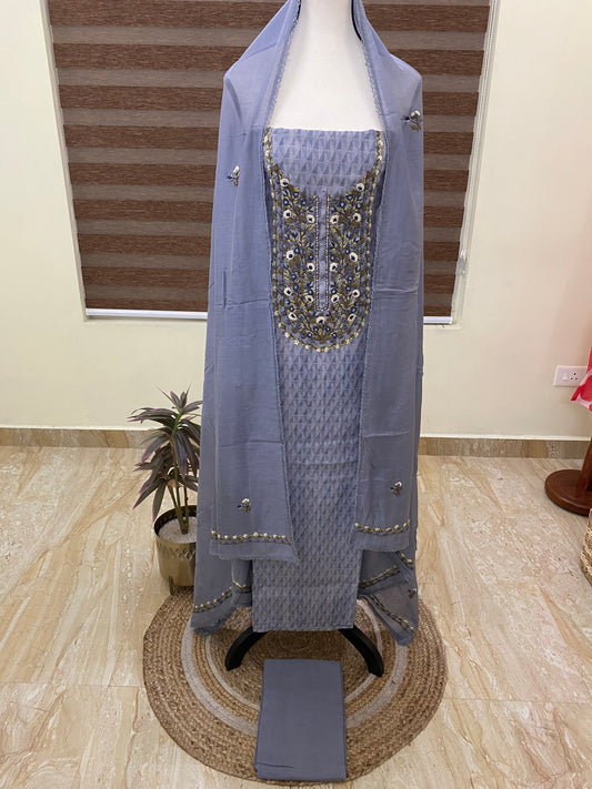 Linen hand embroidery Set