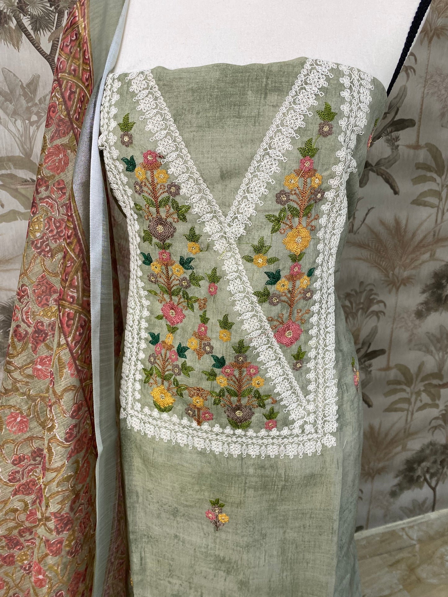 Linen salwar set