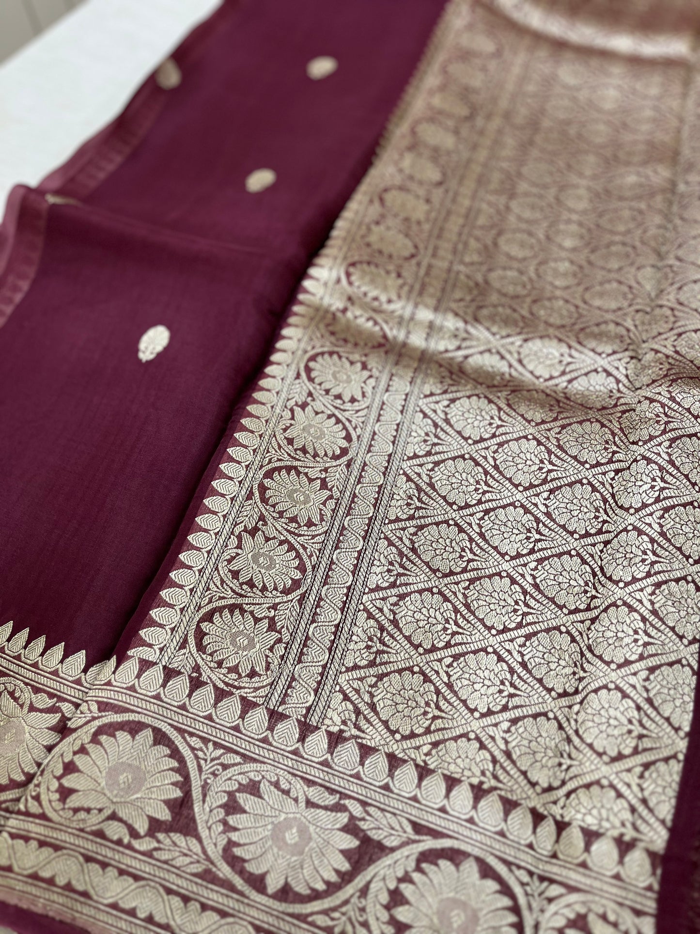 Organza saree