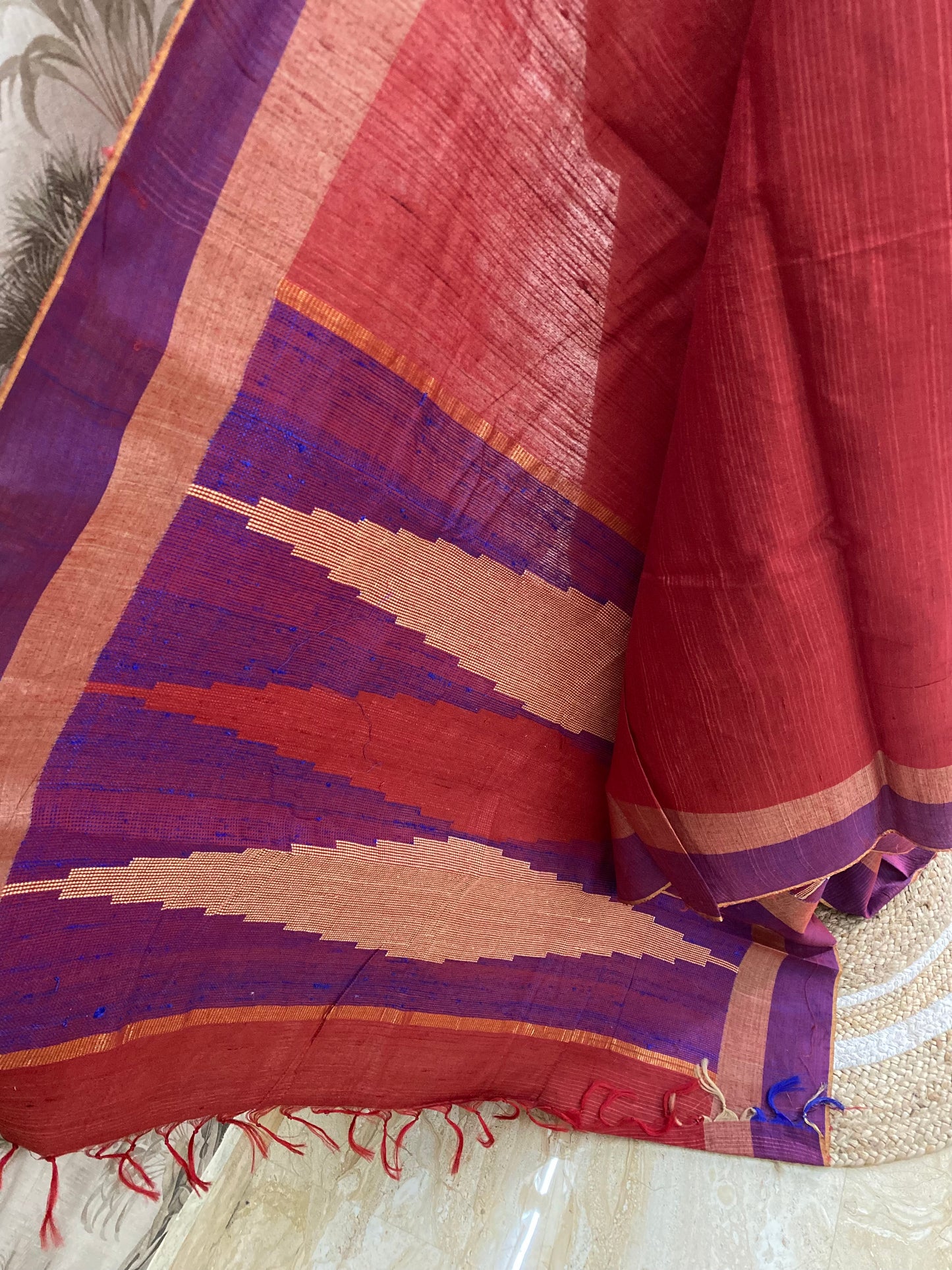 Tussar saree