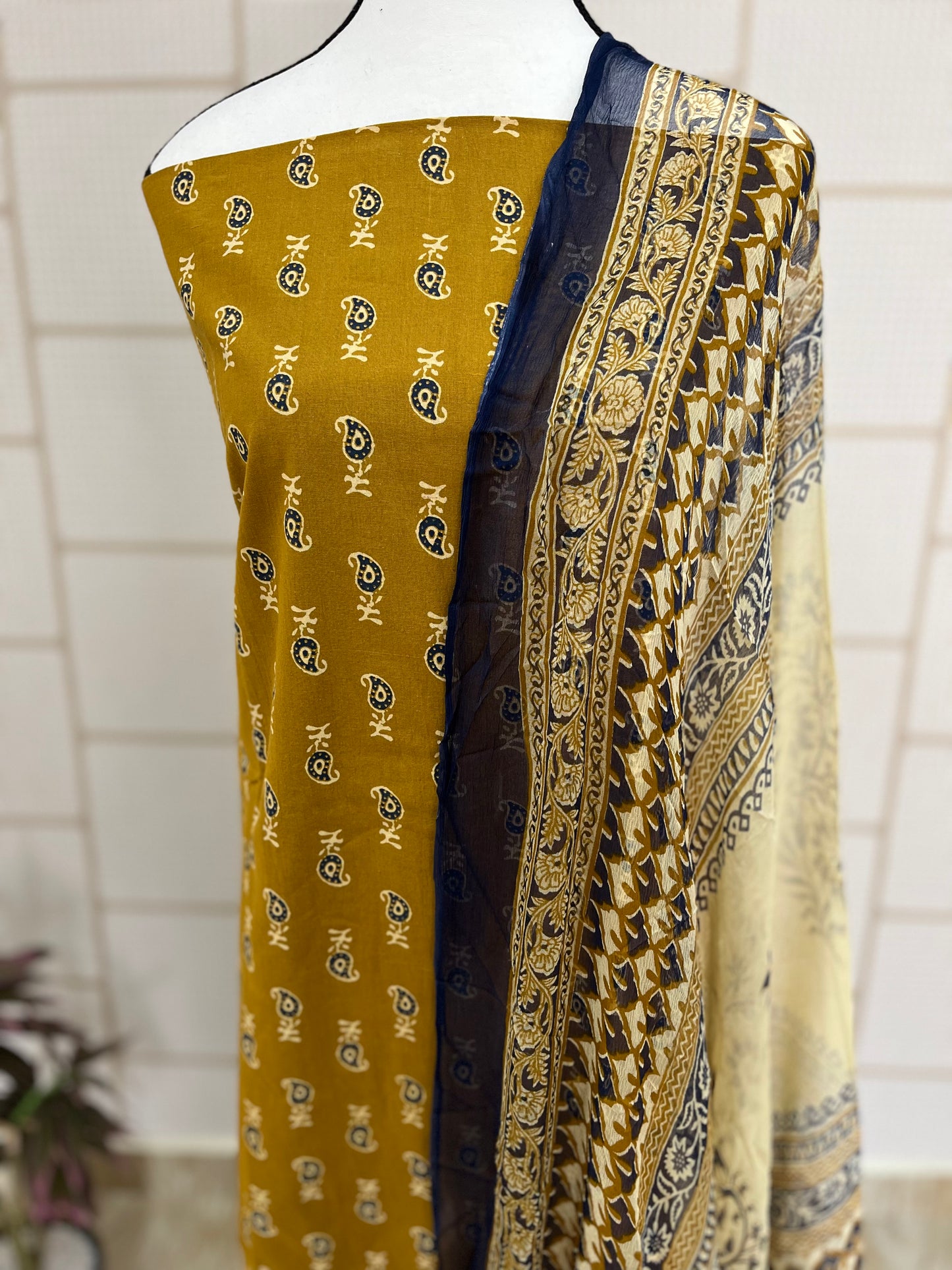 Mul Mul cotton salwar set