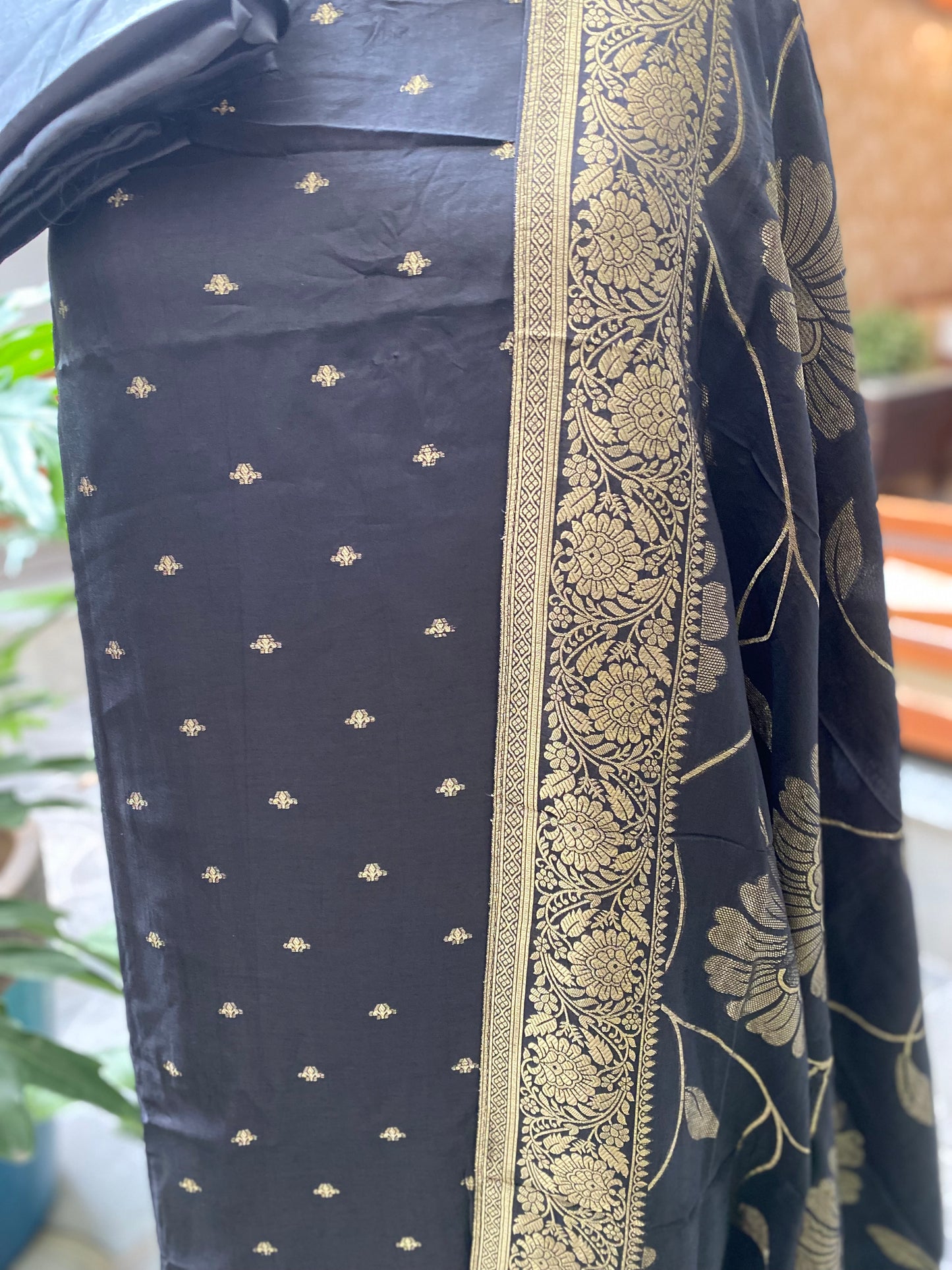 PA-C-127 Black Banarasi