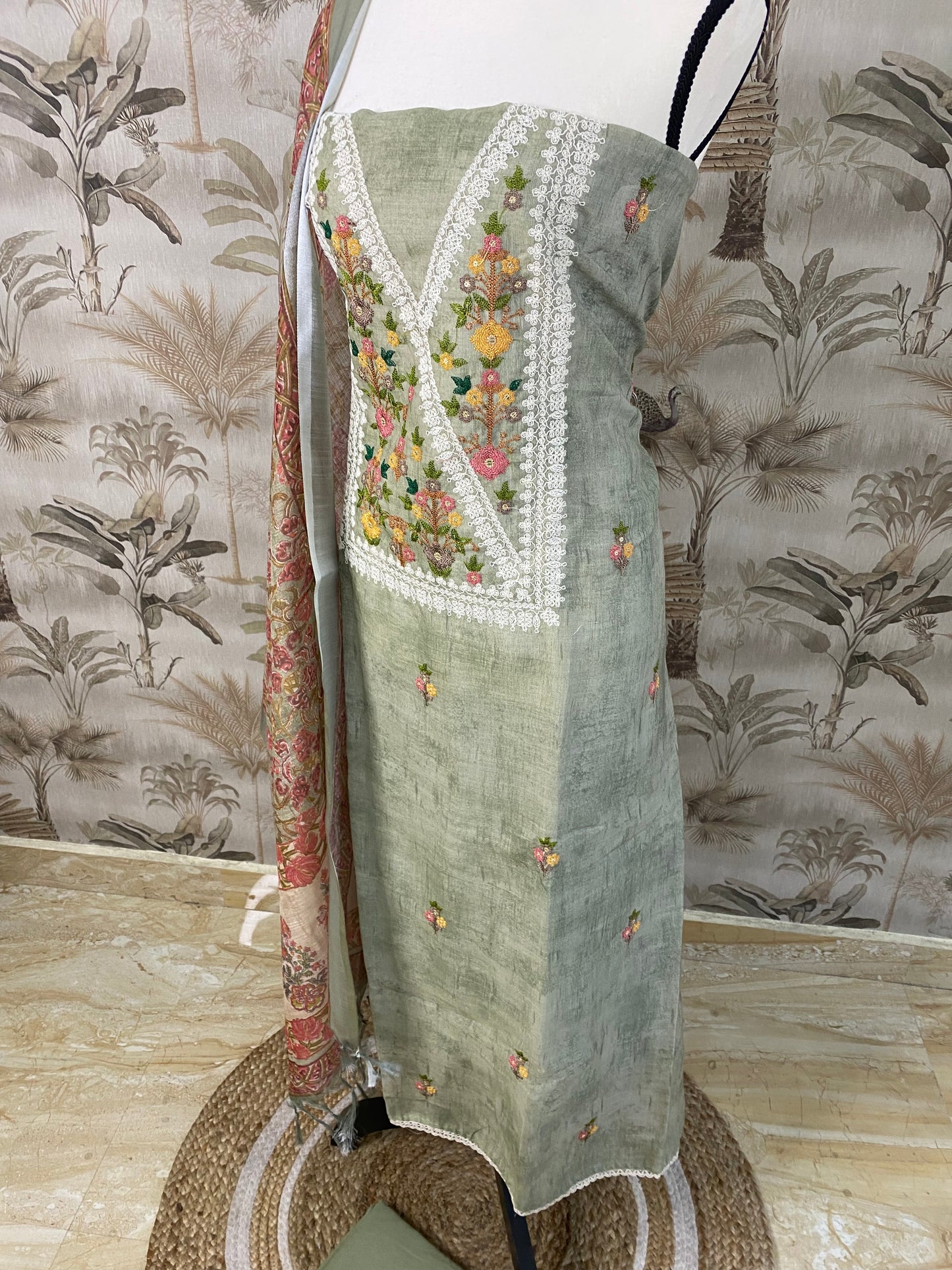 Linen salwar set