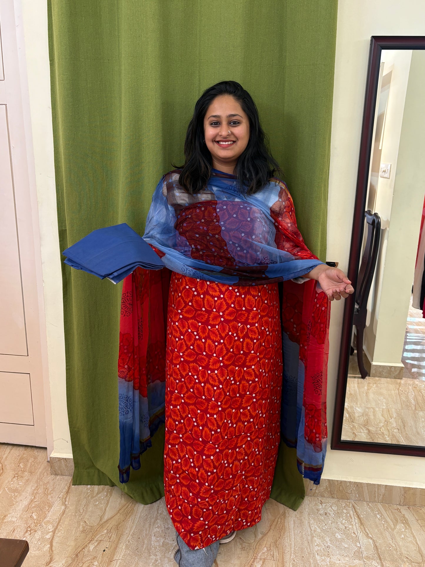Cotton  Salwar set