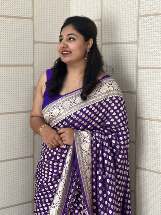 Georgette saree