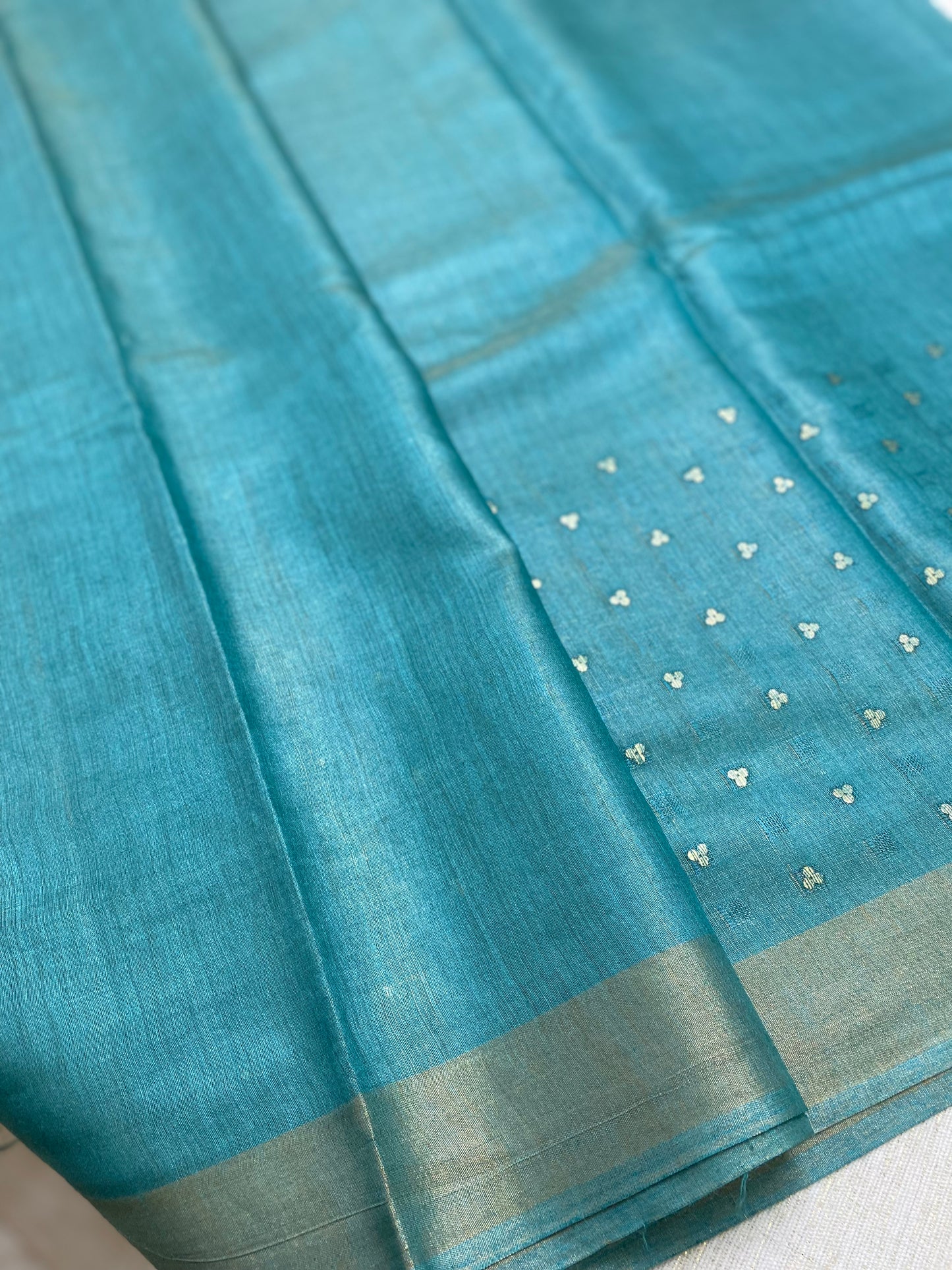 Tussar silk saree