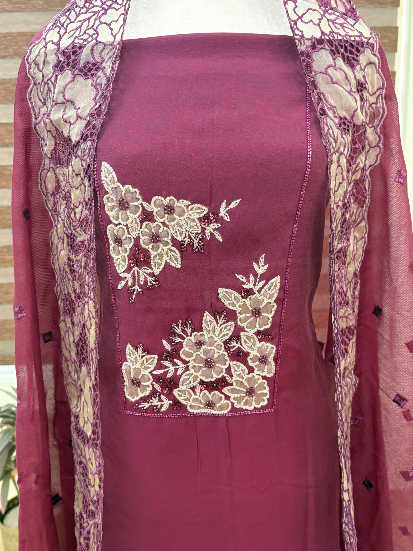 Modal chanderi set