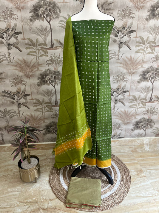 Tussar salwar set