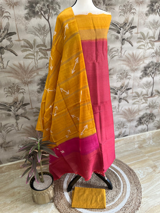 Tussar salwar set