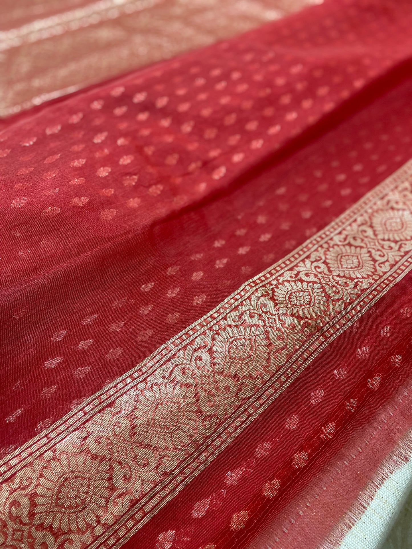 Semi Tussar saree