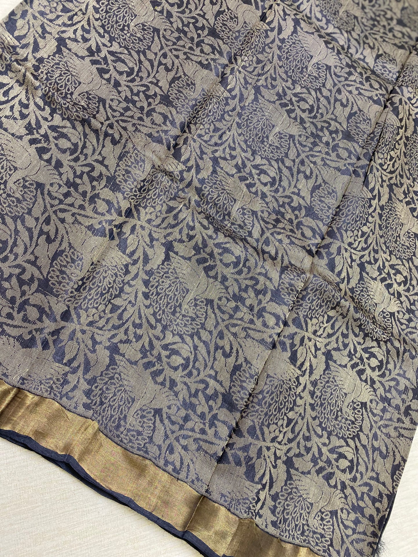 Tussar silk saree