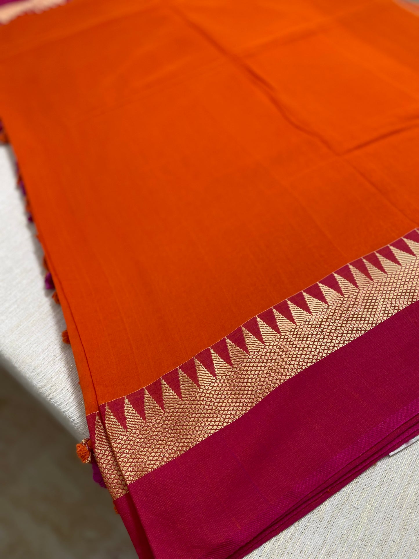 Cotton saree