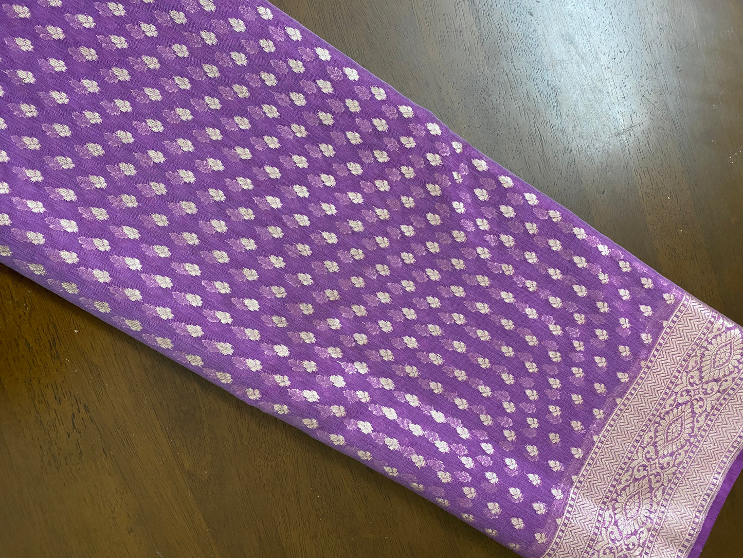Semi Tussar saree