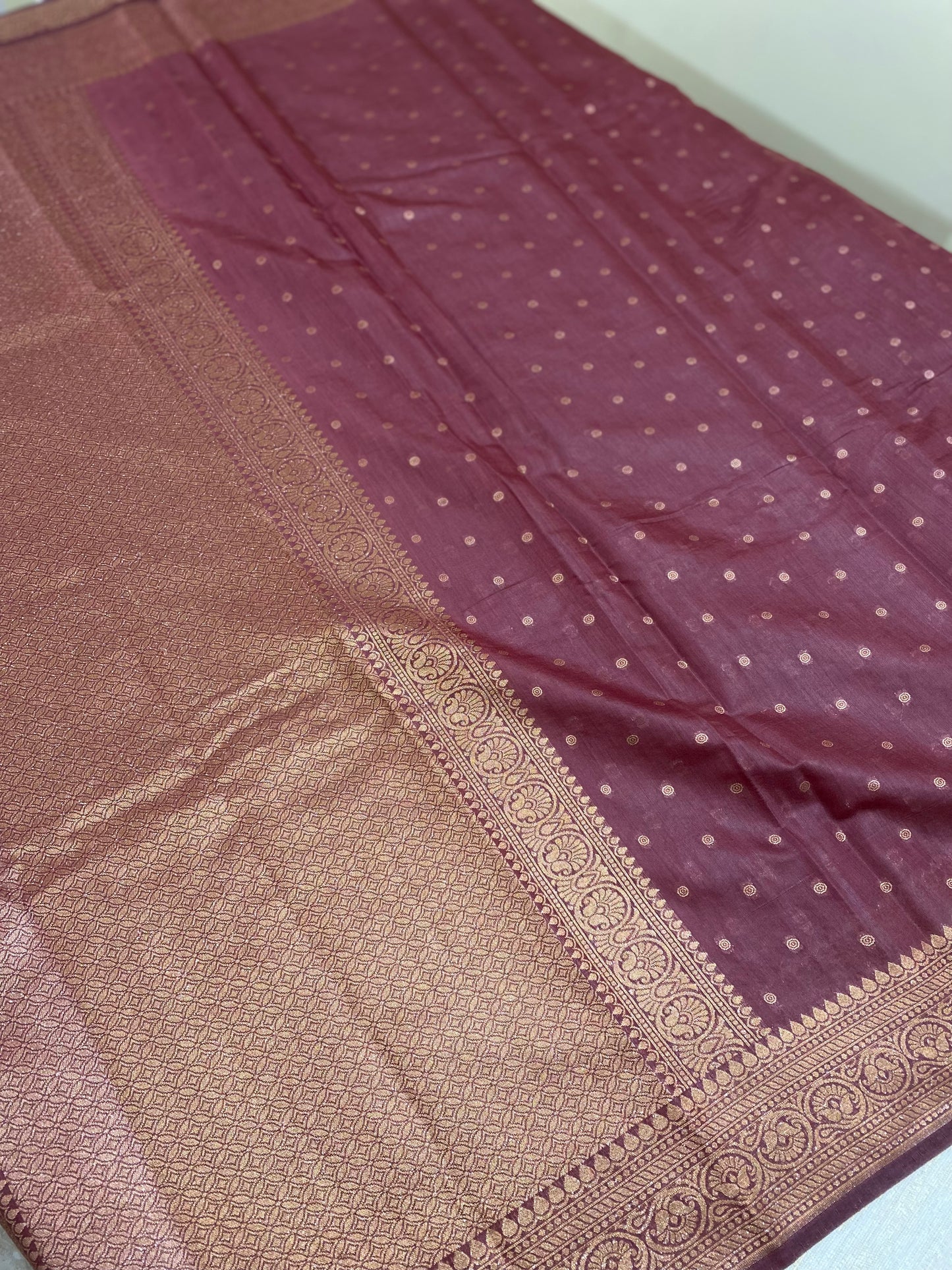 Semi Tussar saree