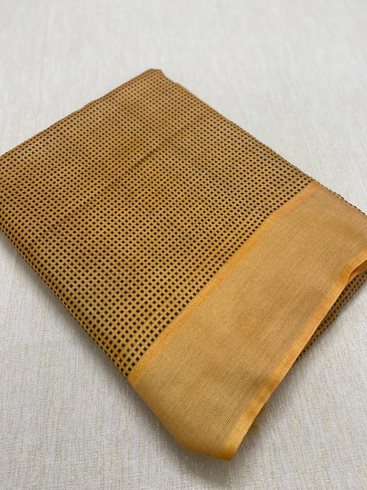 Tussar silk saree