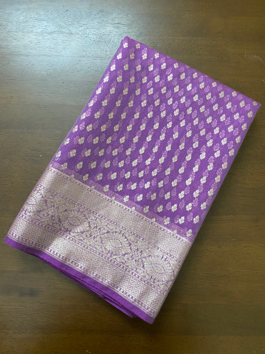 Semi Tussar saree