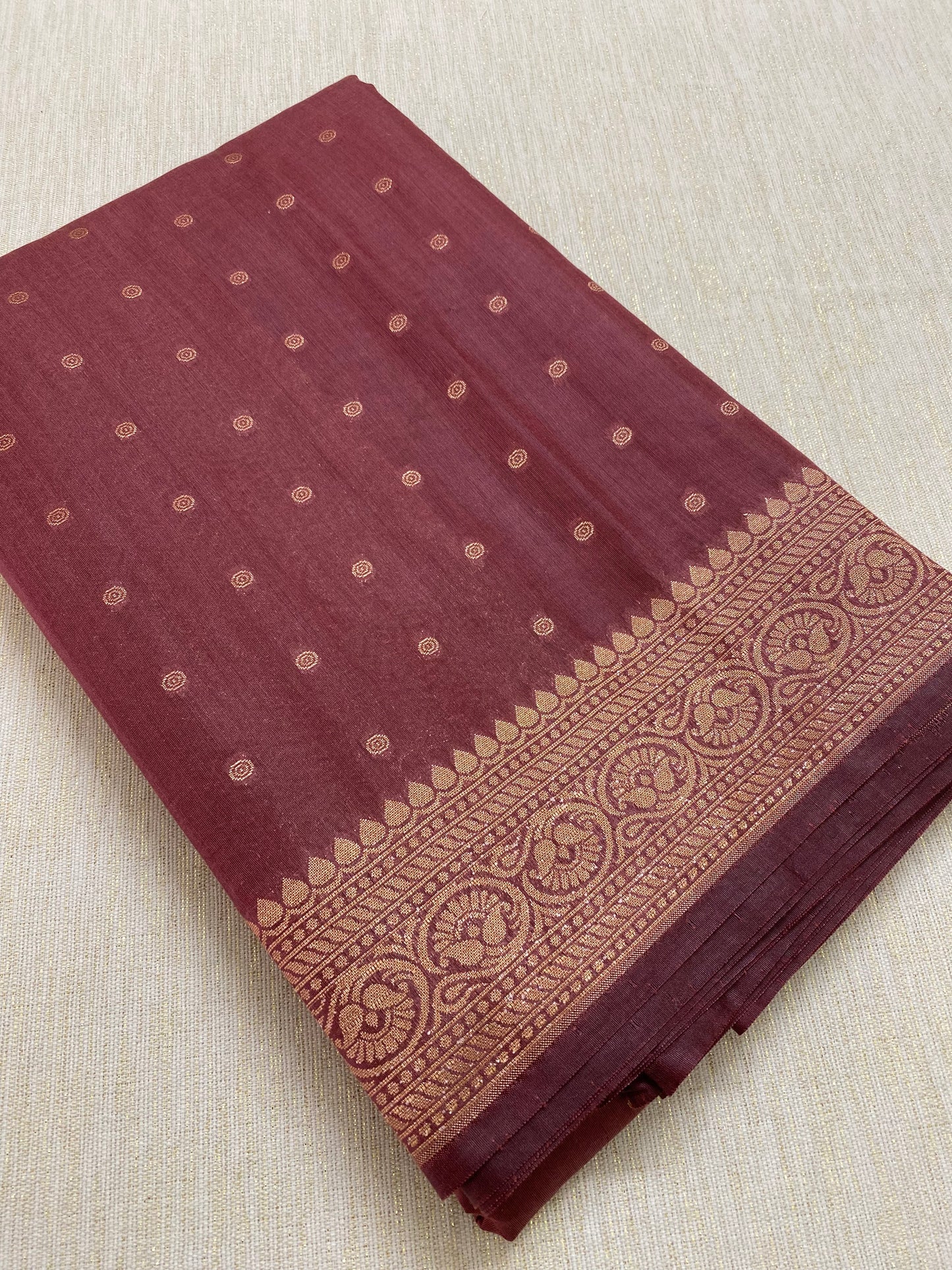 Semi Tussar saree