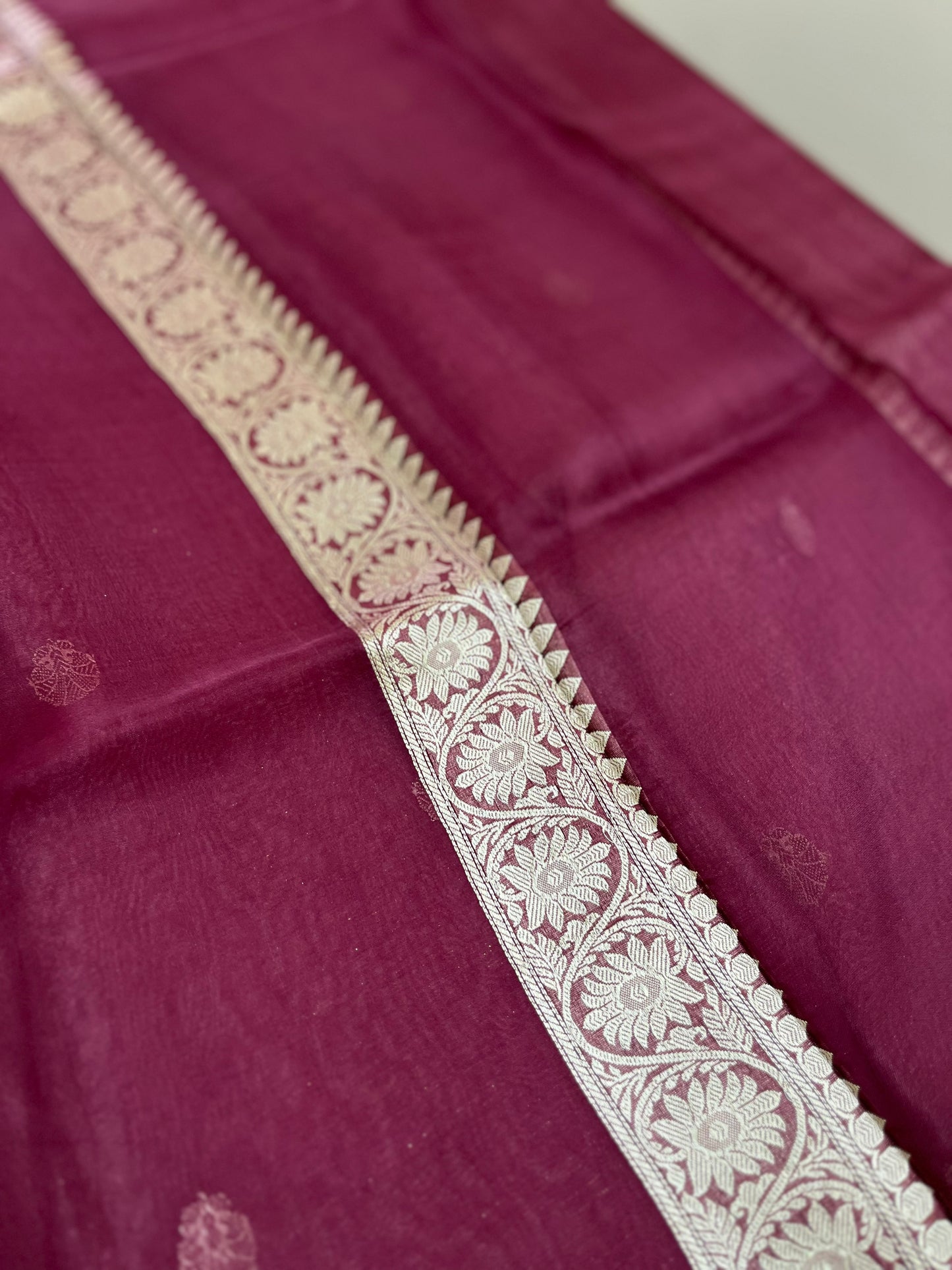 Organza saree