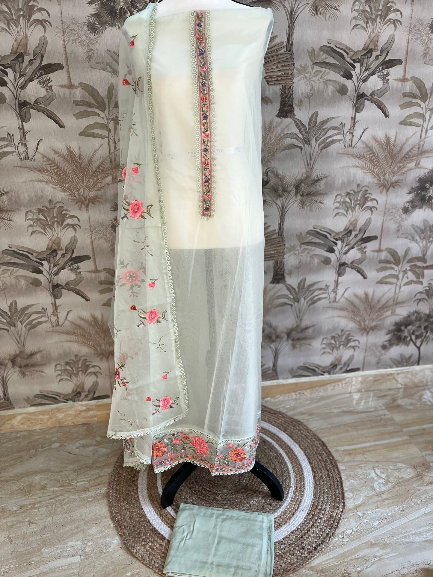 Organza salwar set