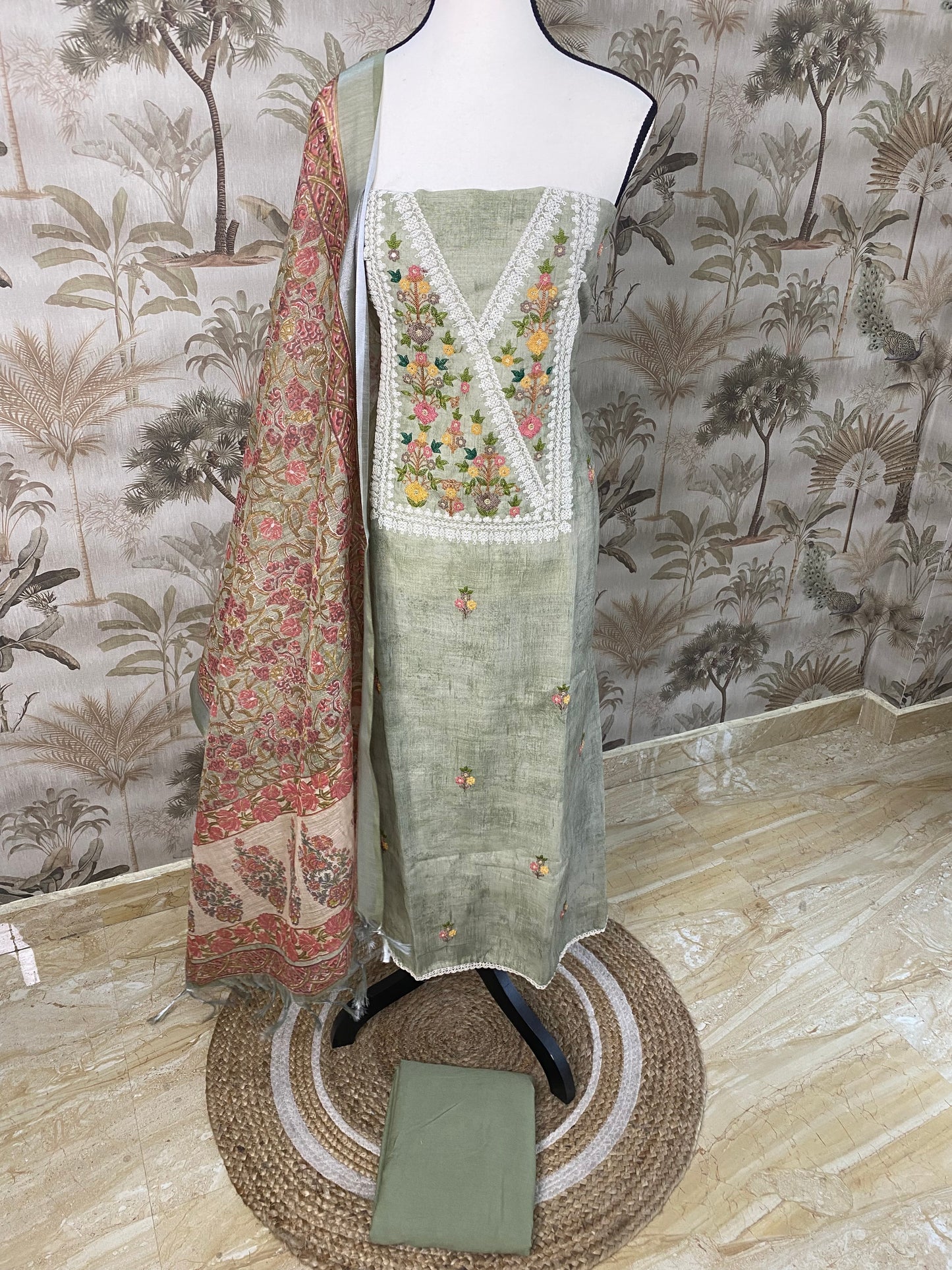 Linen salwar set