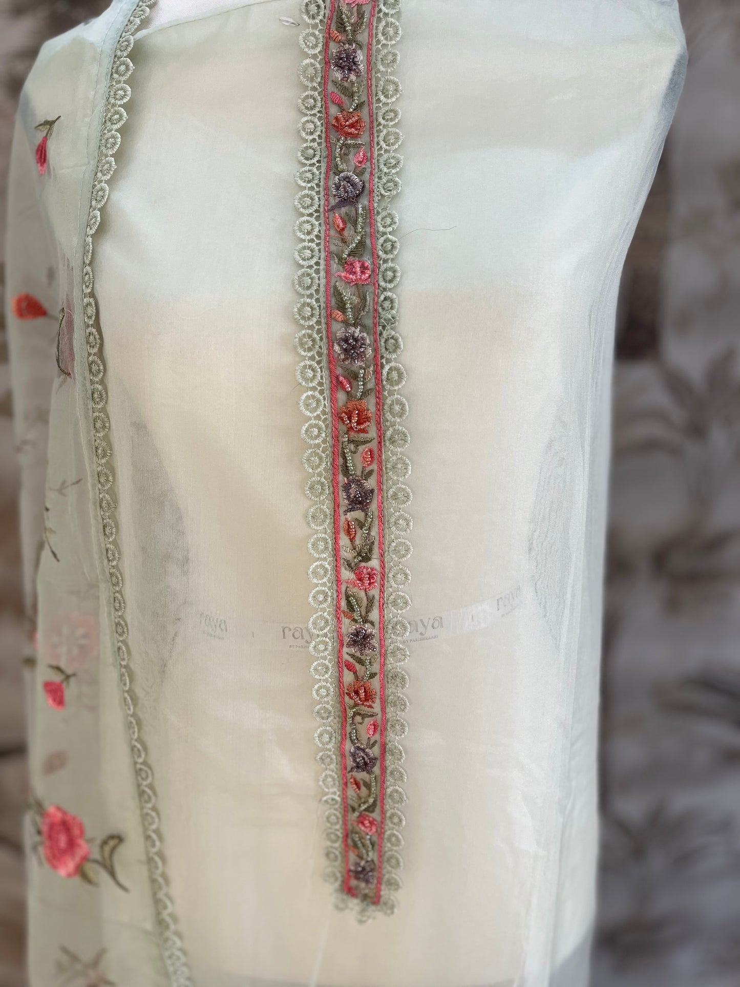 Organza salwar set