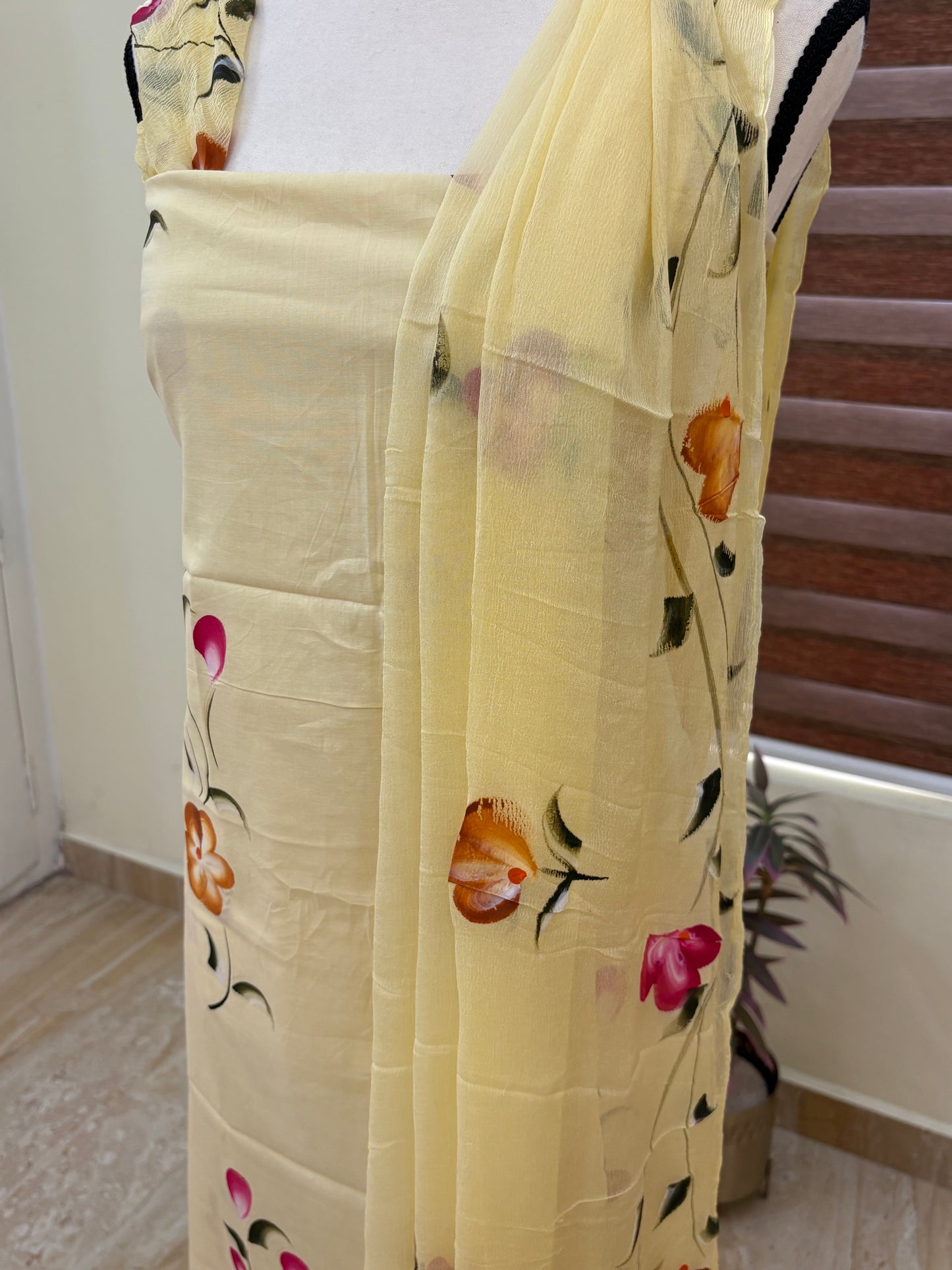 Hand painted salwar set