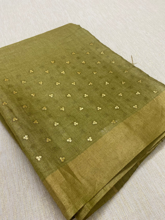 Tussar silk saree