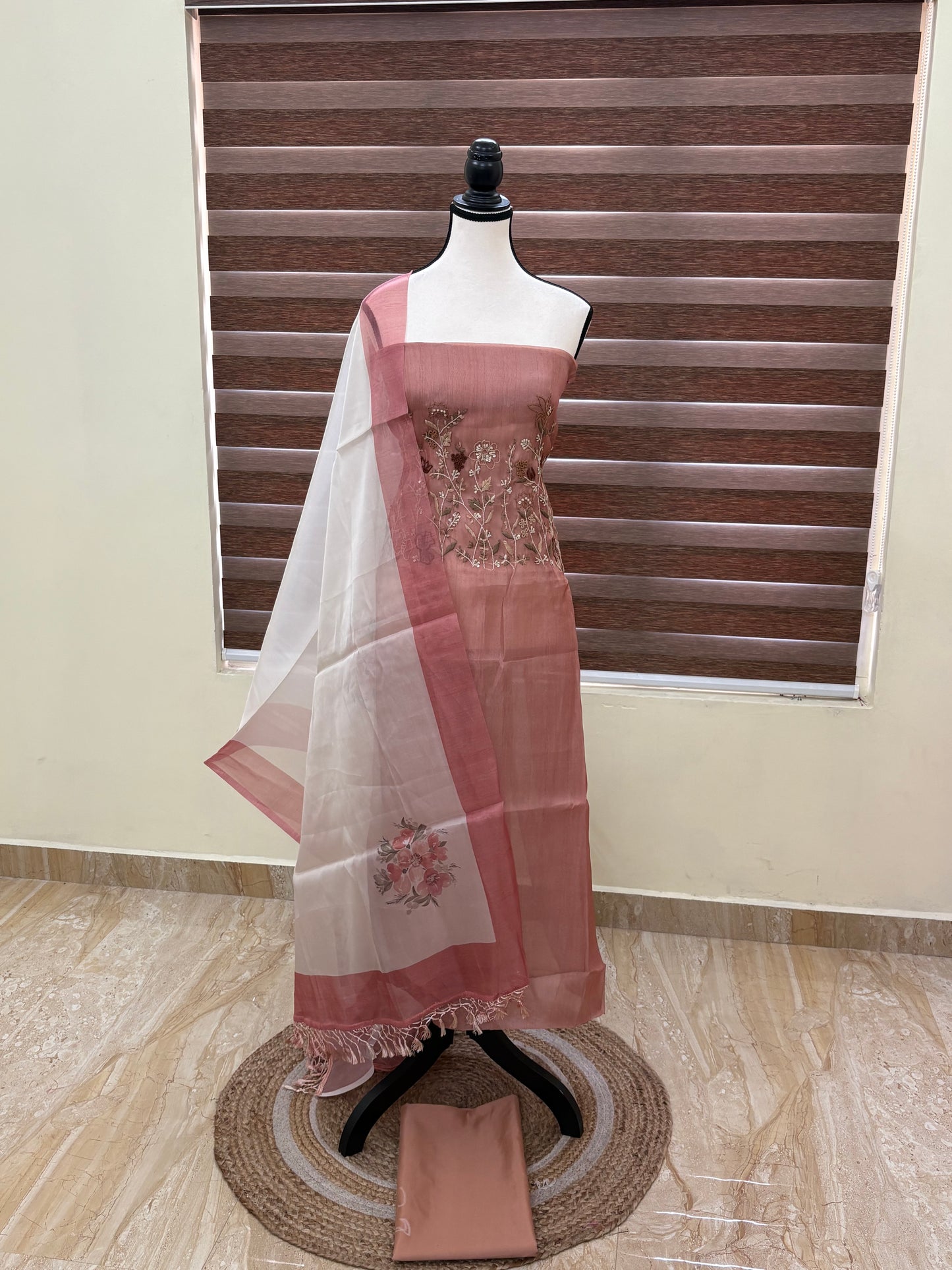 Organza salwar set