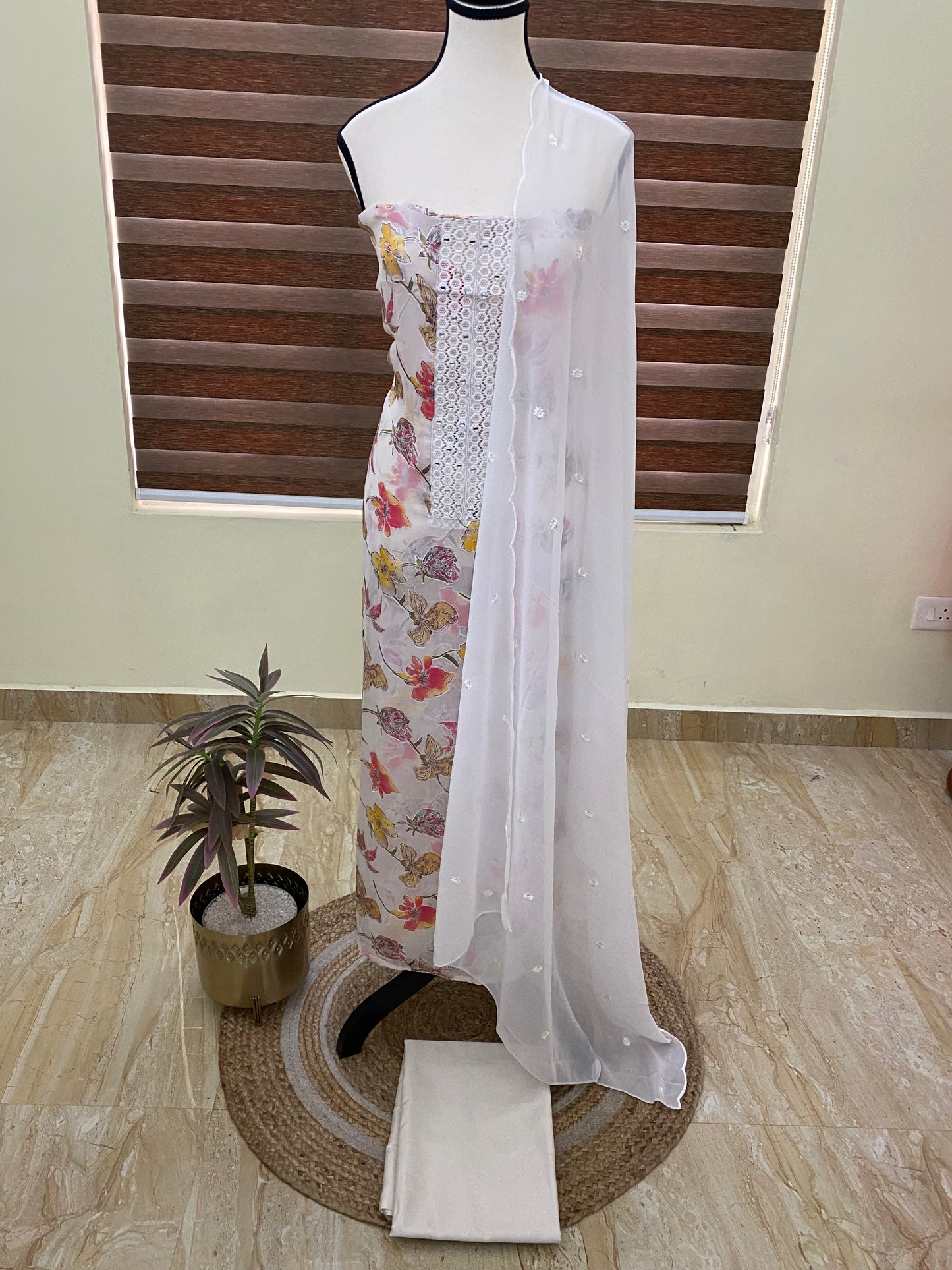Chiffon salwar set