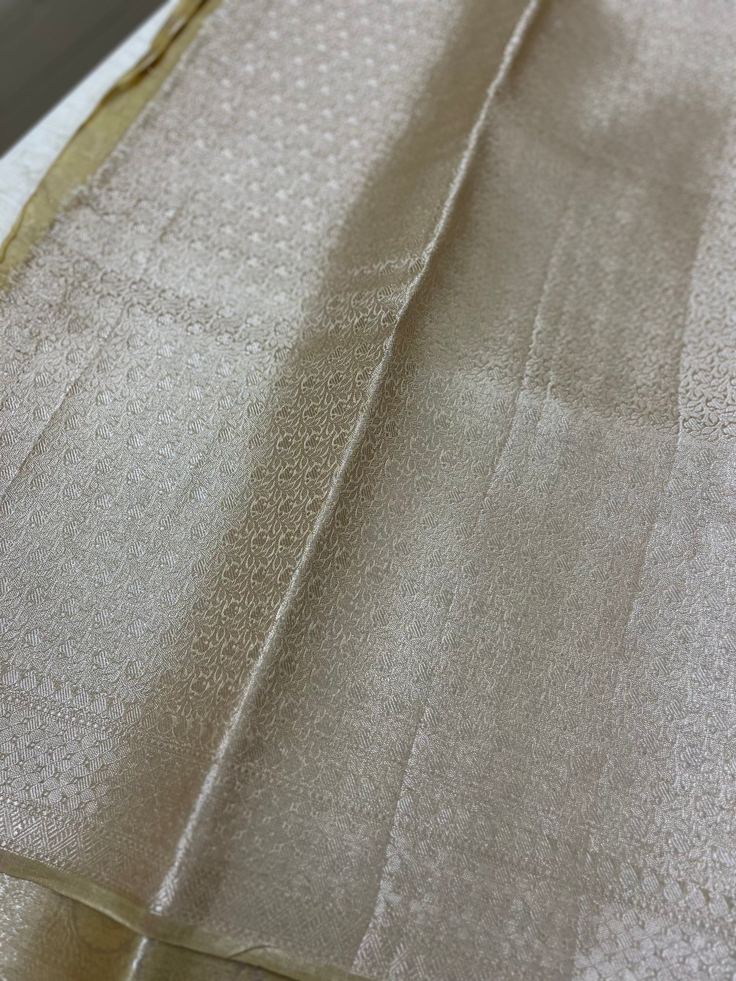 Tussar organza saree