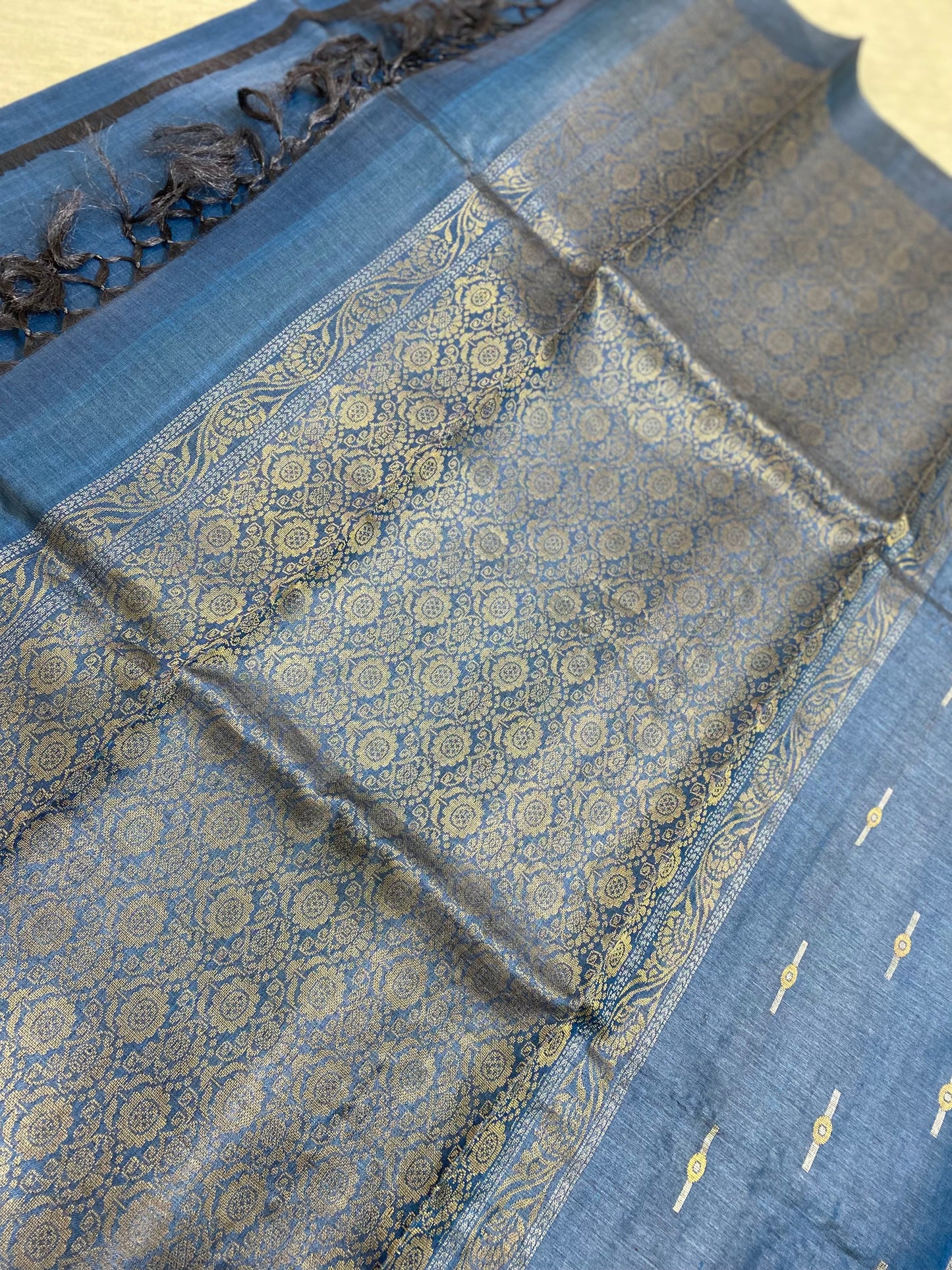 Tussar silk saree