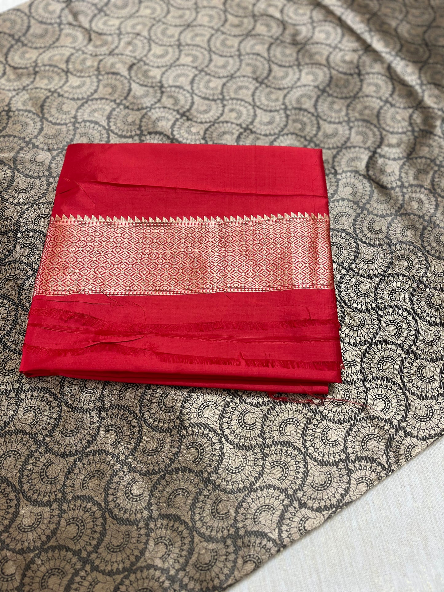 Kathan silk Banarasi saree