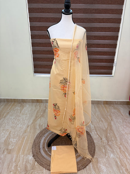 Hand painted salwar set