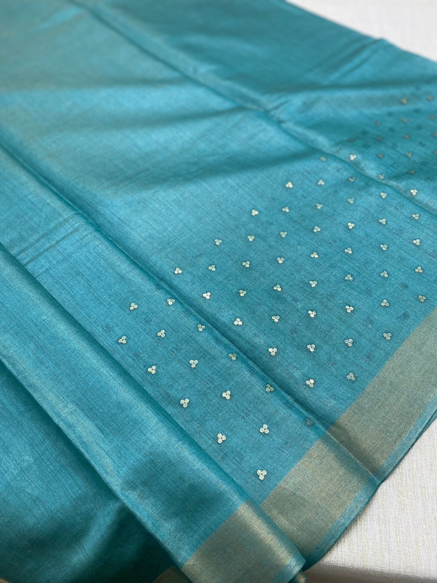 Tussar silk saree