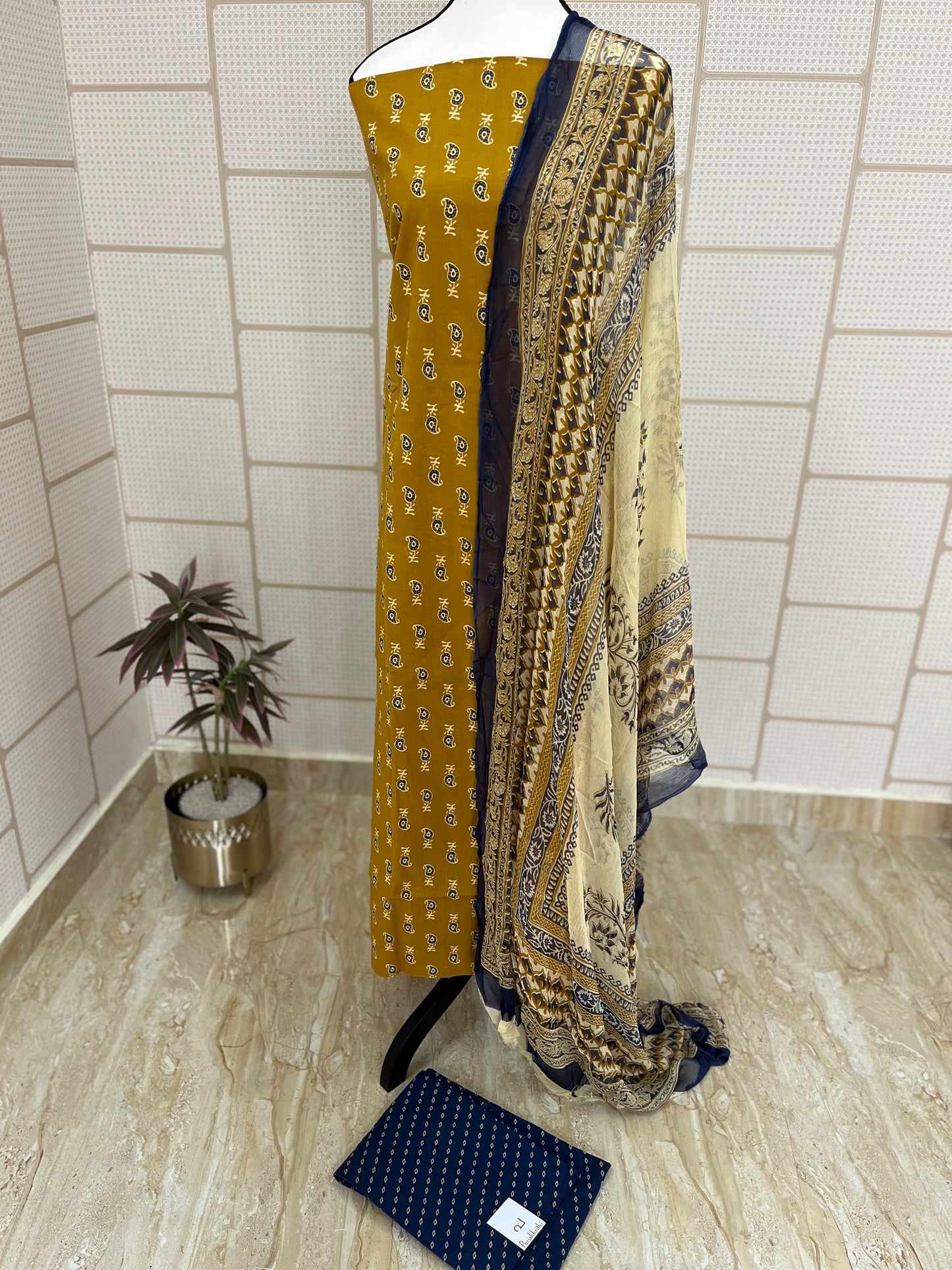 Mul Mul cotton salwar set