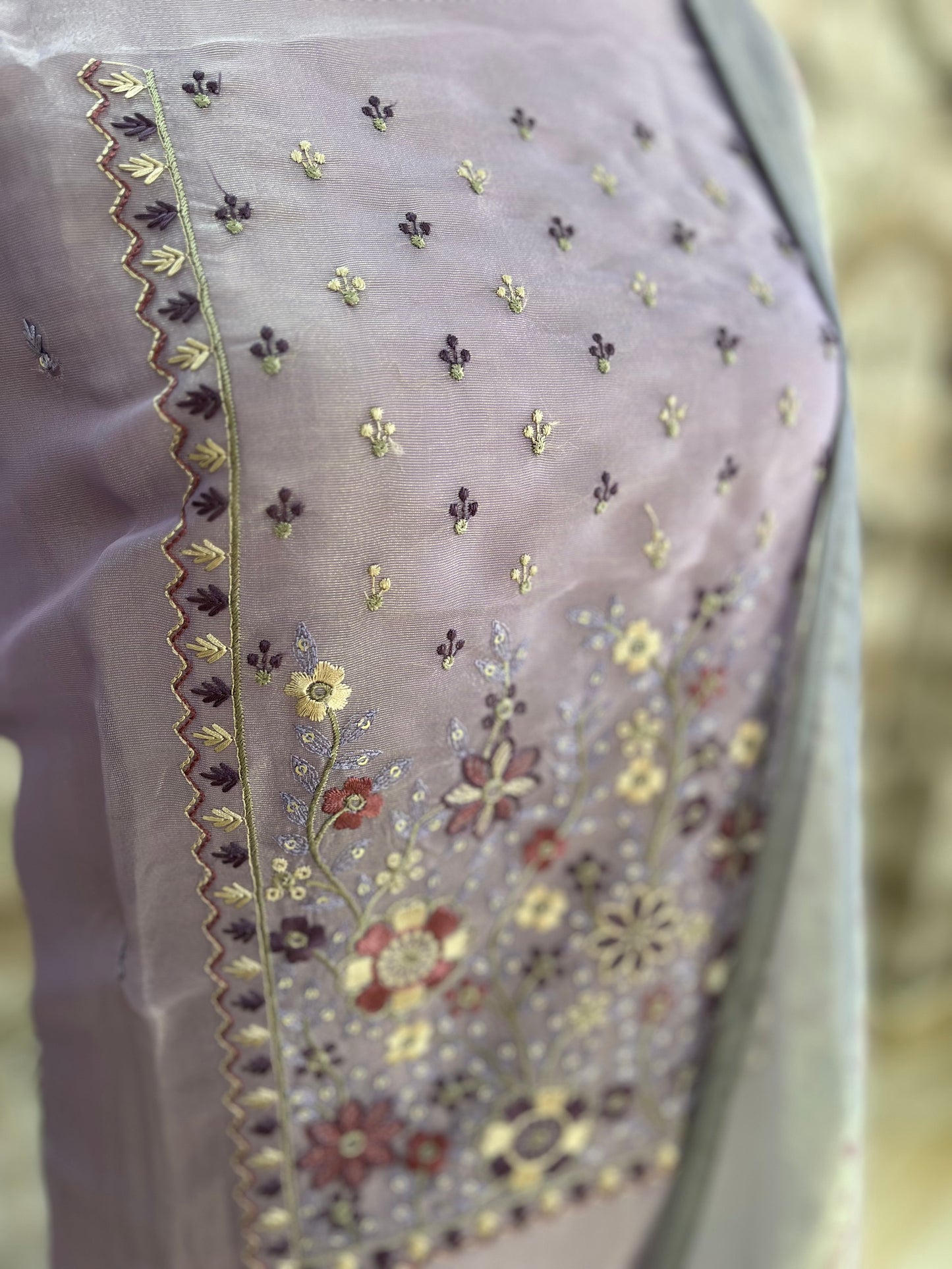 Shimmer Organza