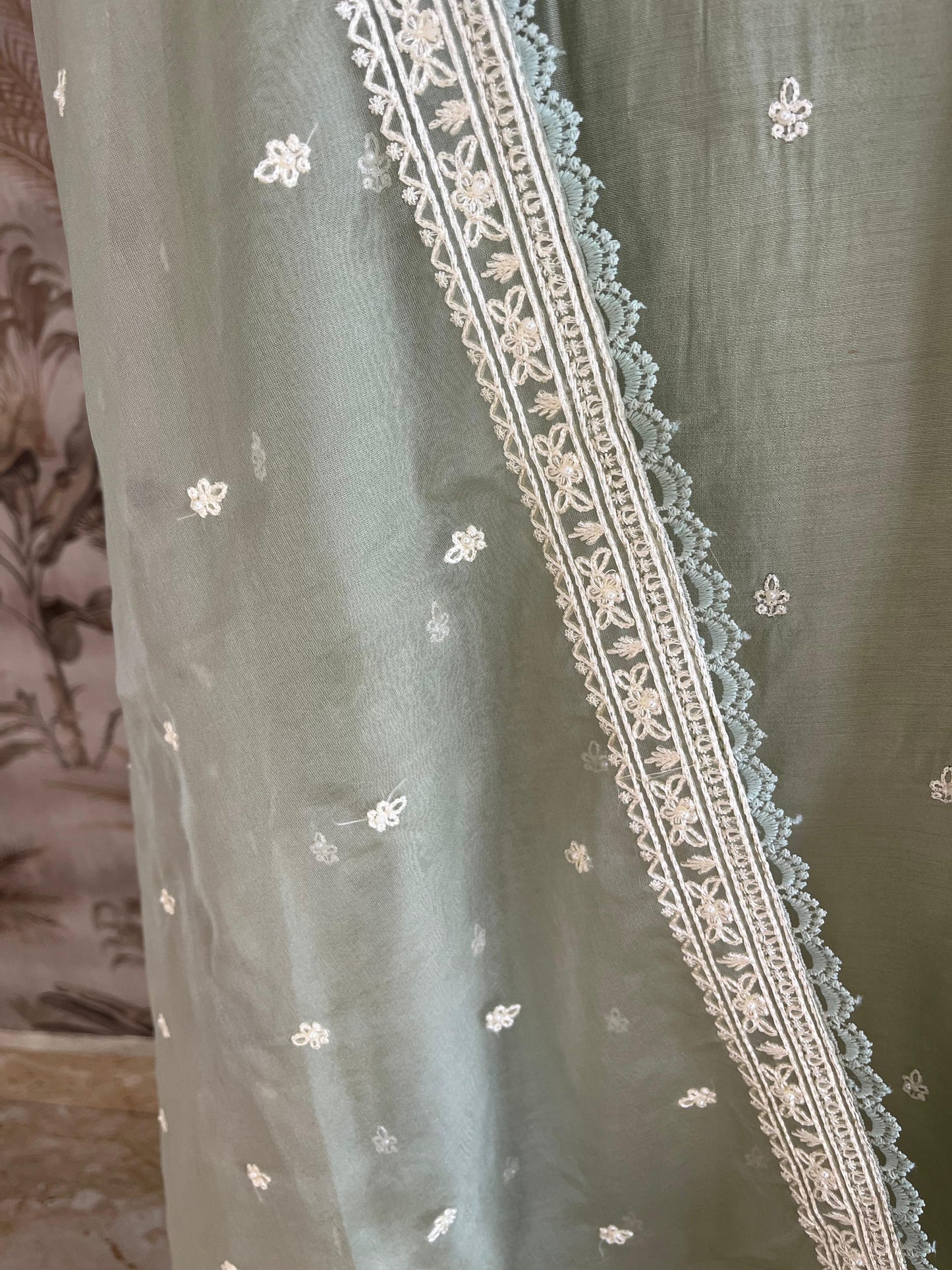 Semi party wear salwar set