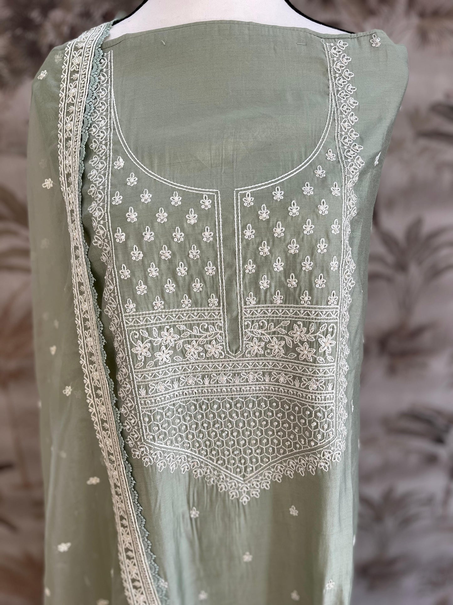 Semi party wear salwar set